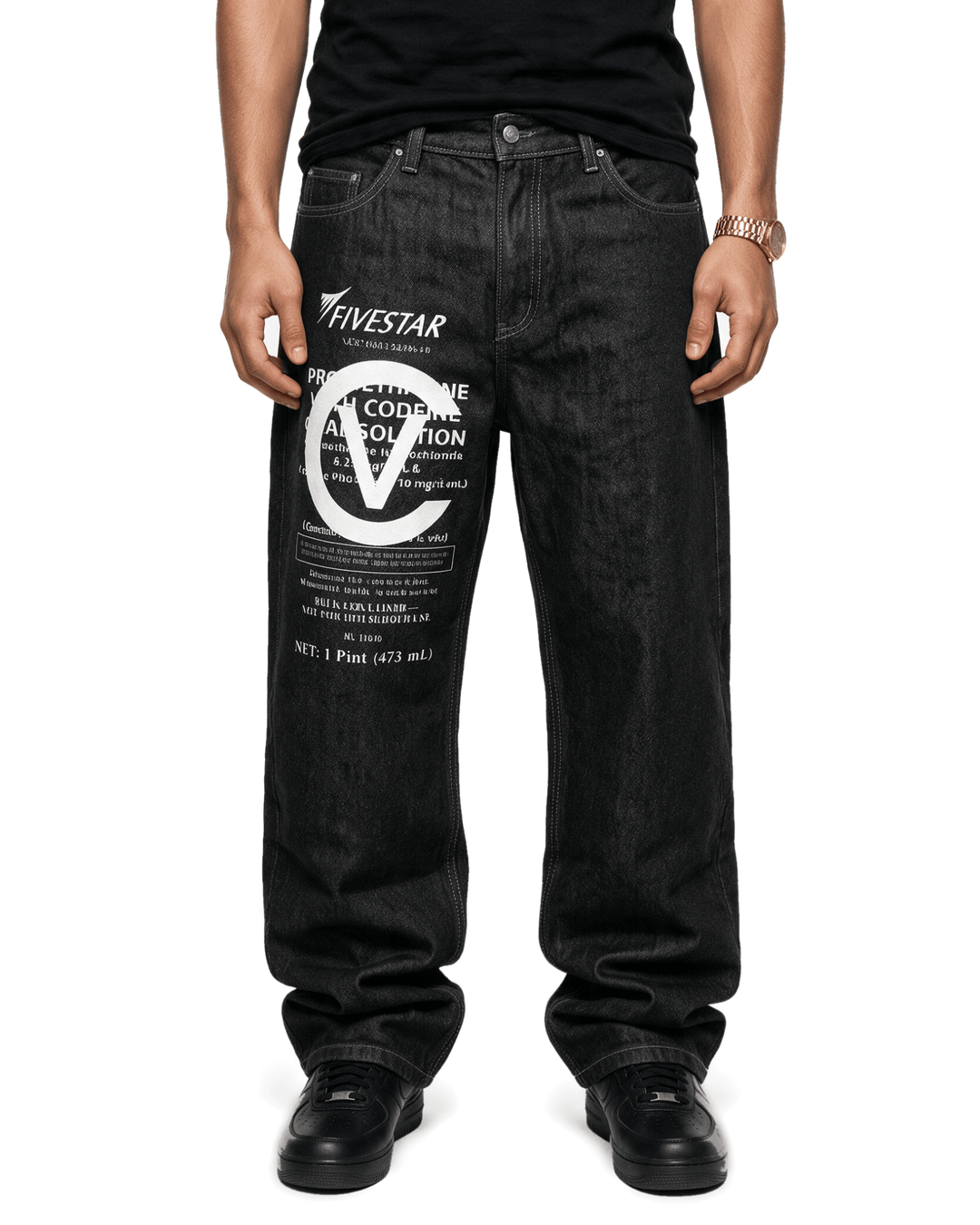 WOCK JEANS CHARCOAL