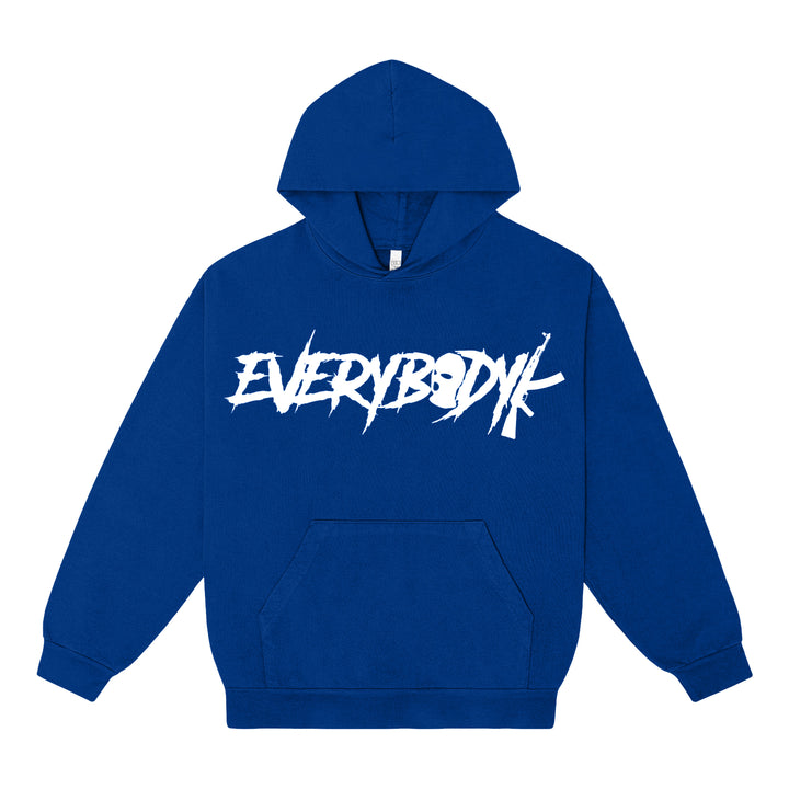 EVERYBODYK HOODIE BLUE