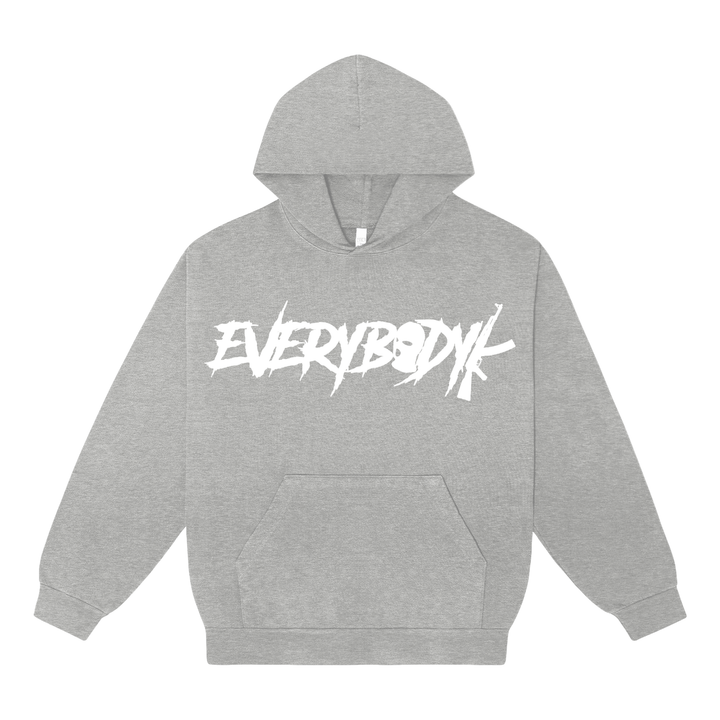 EVERYBODYK HOODIE GRAY