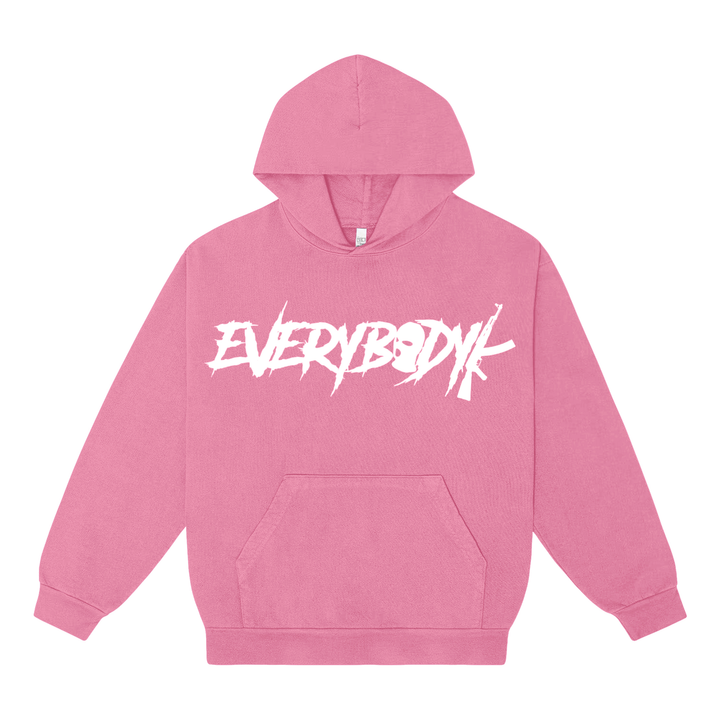 EVERYBODYK HOODIE PINK
