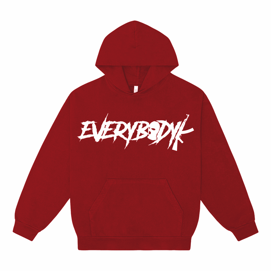 EVERYBODYK HOODIE RED
