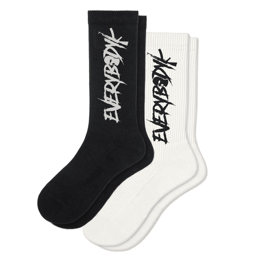EVERYBODYK KNIT CREW SOCKS
