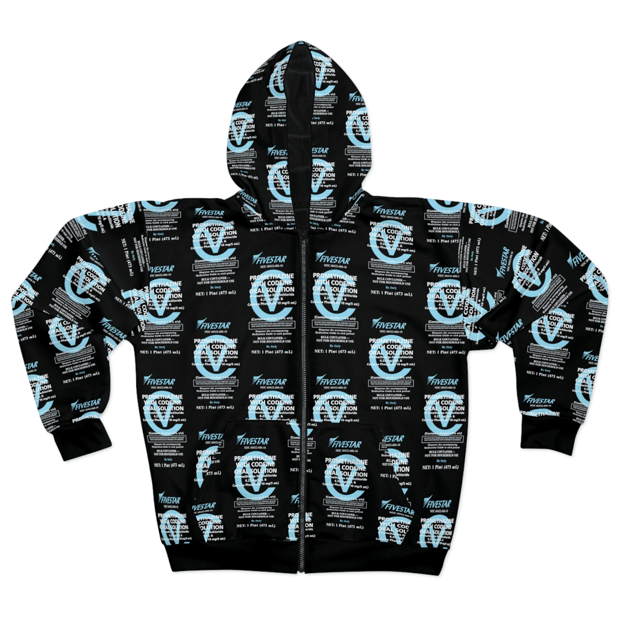 WOCK FULL ZIP HOODIE BLUE
