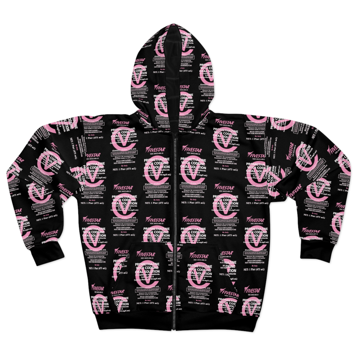WOCK FULL ZIP HOODIE PINK